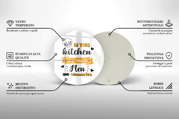 De vidrio templado En esta cocina hicimos desorden y recuerdos