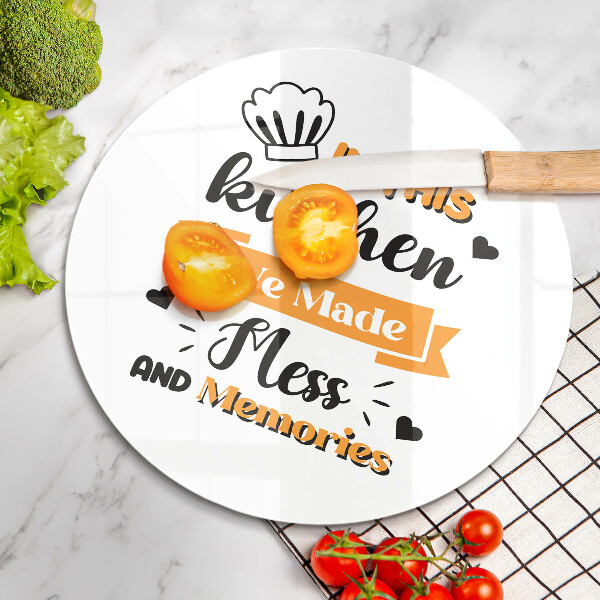 De vidrio templado En esta cocina hicimos desorden y recuerdos