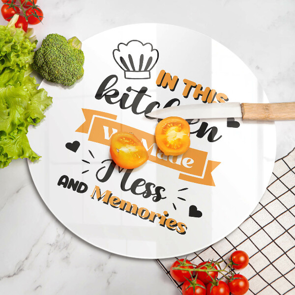 De vidrio templado En esta cocina hicimos desorden y recuerdos