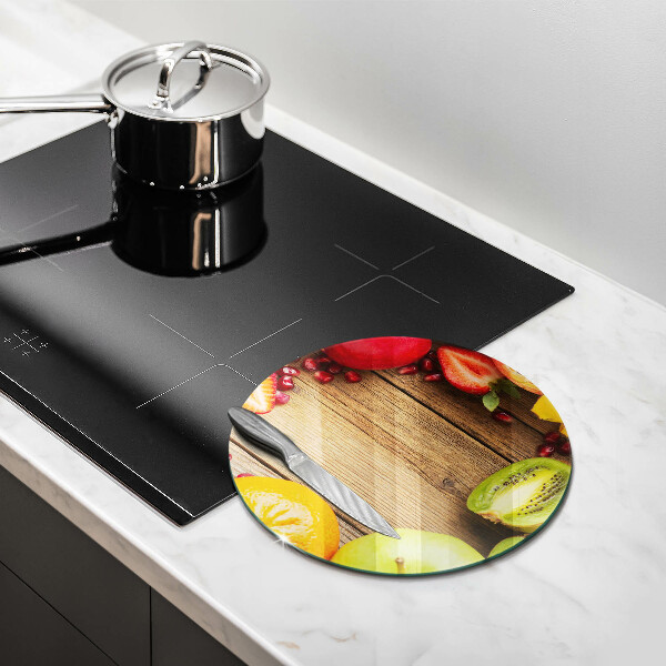 De vidrio templado Fruta fresca