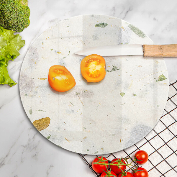 De vidrio templado Hojas cayendo