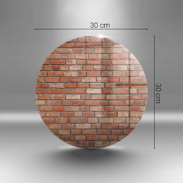De vidrio templado Pared de ladrillo