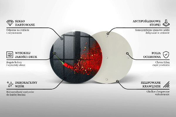 De vidrio templado Pimiento picante