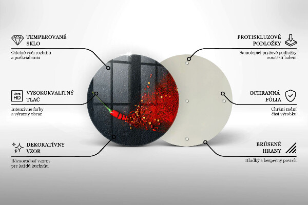 De vidrio templado Pimiento picante