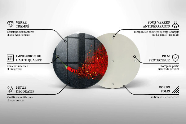 De vidrio templado Pimiento picante