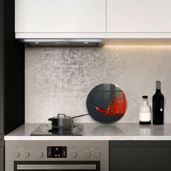 De vidrio templado Pimiento picante