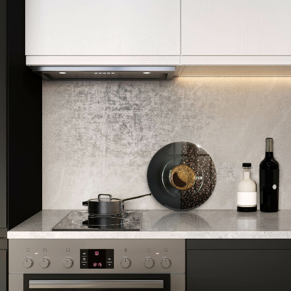 De vidrio templado Cafe y frijoles