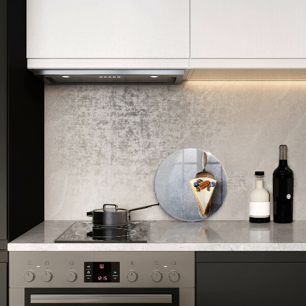 De vidrio templado Pedazo de pastel