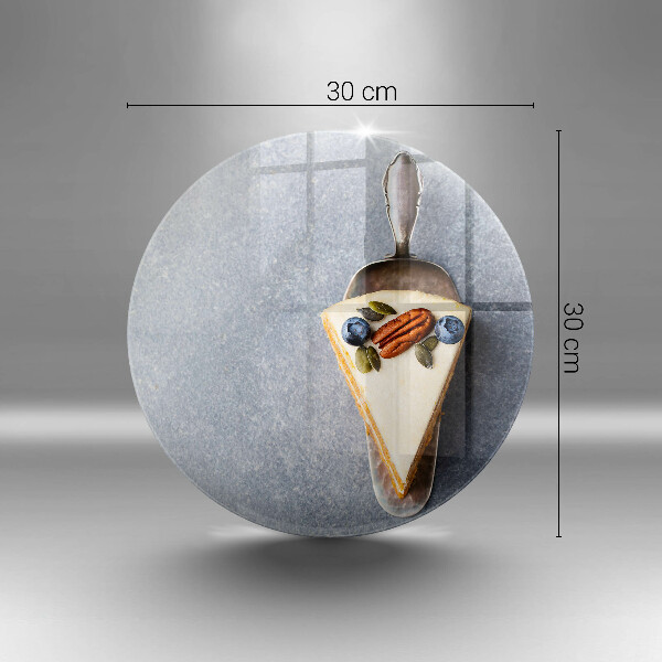 De vidrio templado Pedazo de pastel