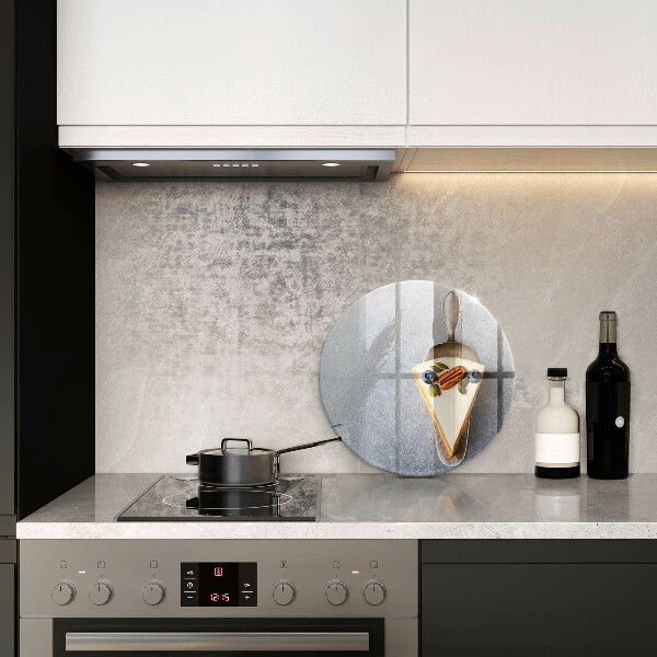 De vidrio templado Pedazo de pastel