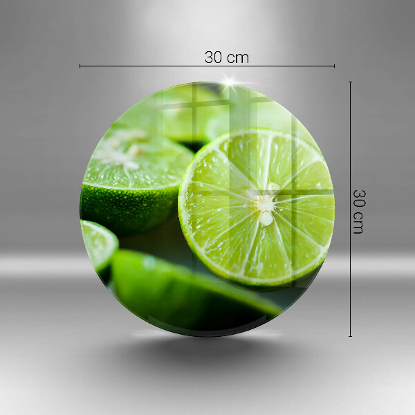 De vidrio templado Cítricos de lima