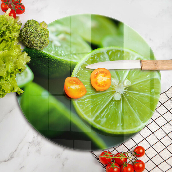 De vidrio templado Cítricos de lima