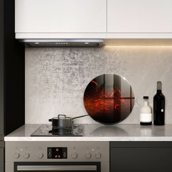 De vidrio templado Pimientos picantes