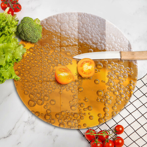 De vidrio templado Beber espuma de cerveza