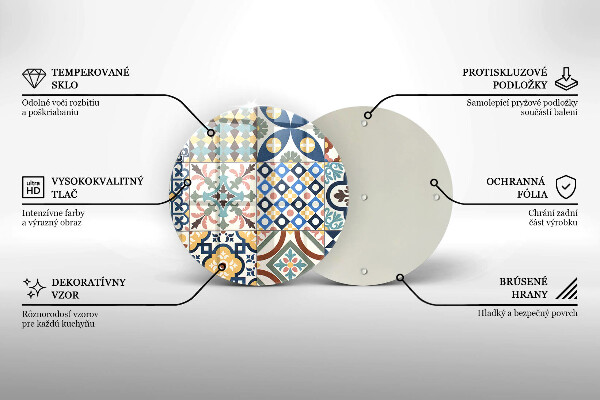 De vidrio templado Azulejos decorativos