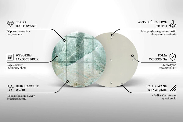 De vidrio templado Estructura de piedra