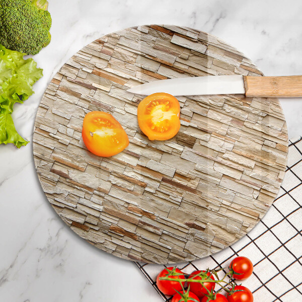 De vidrio templado Textura de piedras decorativas