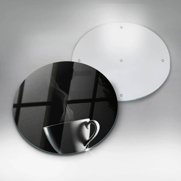 De vidrio templado Una taza de té