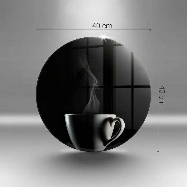 De vidrio templado Una taza de té