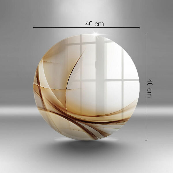 De vidrio templado Formas abstractas