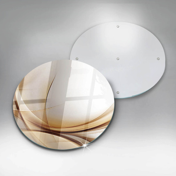 De vidrio templado Formas abstractas