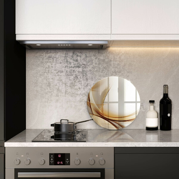 De vidrio templado Formas abstractas