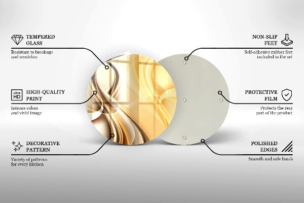 De vidrio templado Abstracción de humo