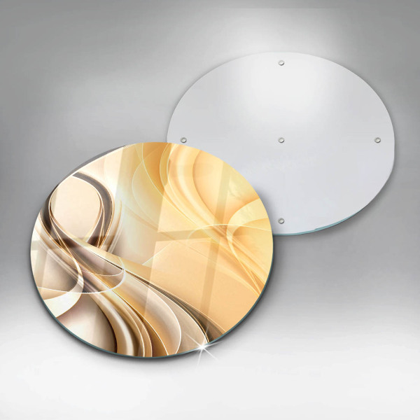 De vidrio templado Abstracción de humo