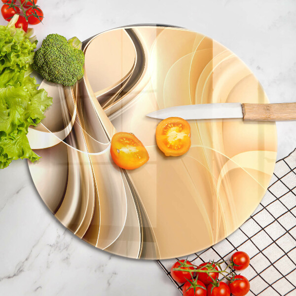 De vidrio templado Abstracción de humo