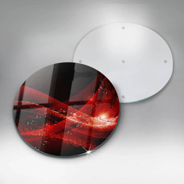 De vidrio templado Abstracción moderna