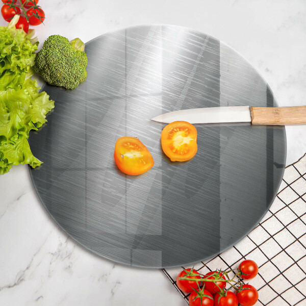 De vidrio templado Textura metálica