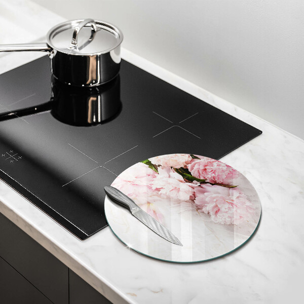 De vidrio templado Flores rosas delicadas