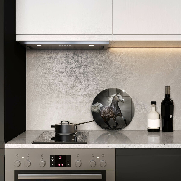 De vidrio templado Caballo al galope