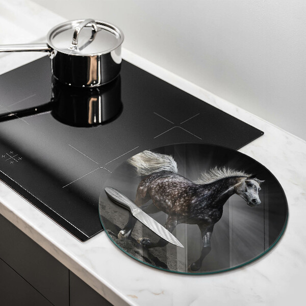 De vidrio templado Caballo al galope