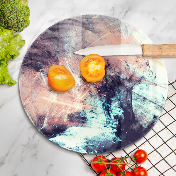 De vidrio templado Abstracción pintada