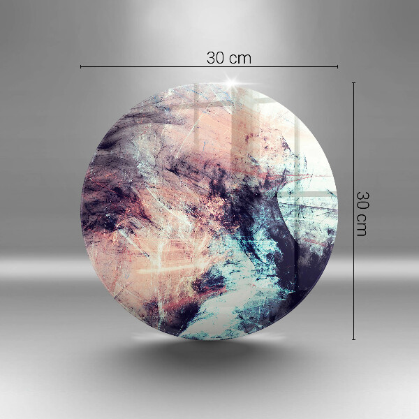 De vidrio templado Abstracción pintada