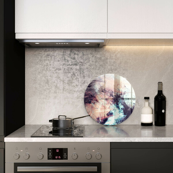 De vidrio templado Abstracción pintada