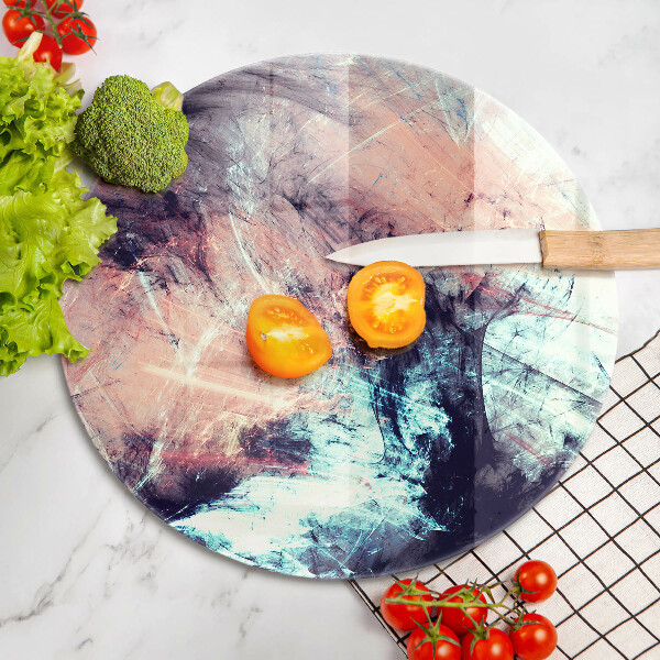 De vidrio templado Abstracción pintada