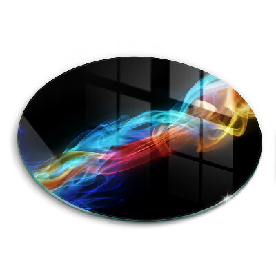 De vidrio templado Humo colorido