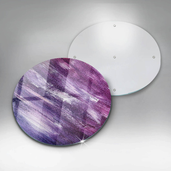 De vidrio templado Abstracción de pintura