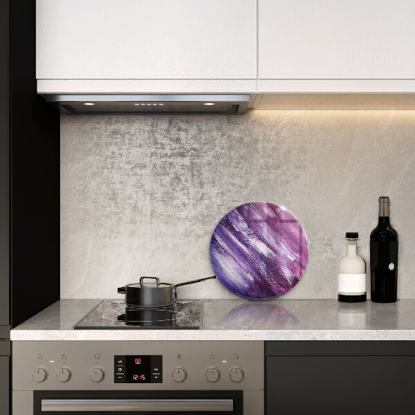 De vidrio templado Abstracción de pintura