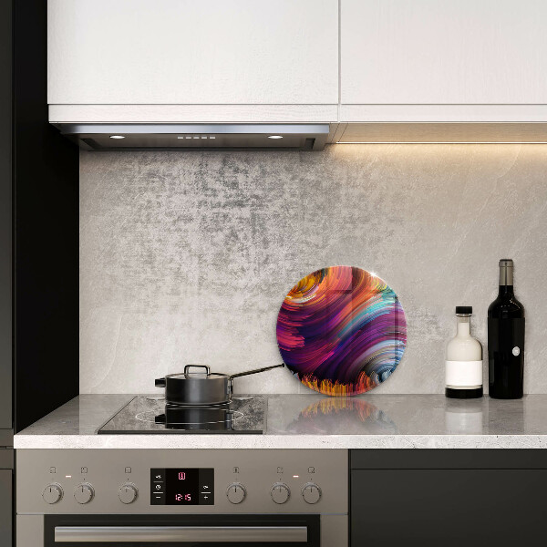 De vidrio templado Destacados coloridos