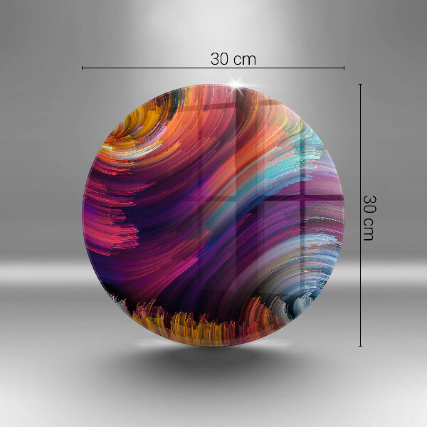 De vidrio templado Destacados coloridos