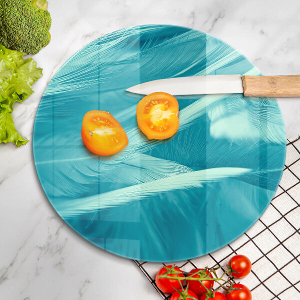 De vidrio templado Plumas delicadas