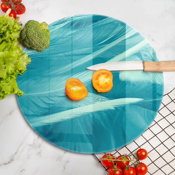 De vidrio templado Plumas delicadas