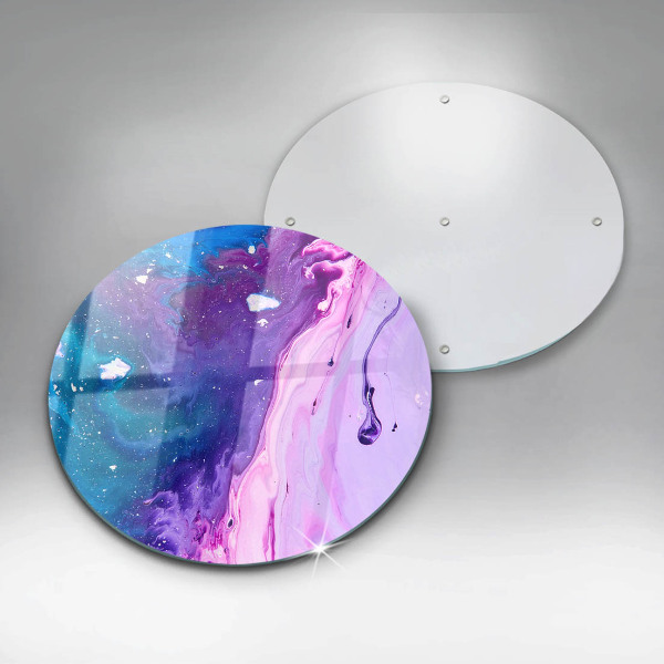 De vidrio templado Tintas de abstracción