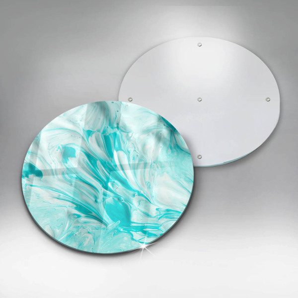 De vidrio templado Pinturas de abstraccion