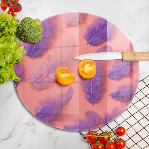 De vidrio templado Plumas esponjosas