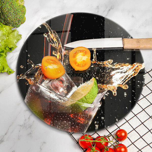 De vidrio templado Beber con hielo