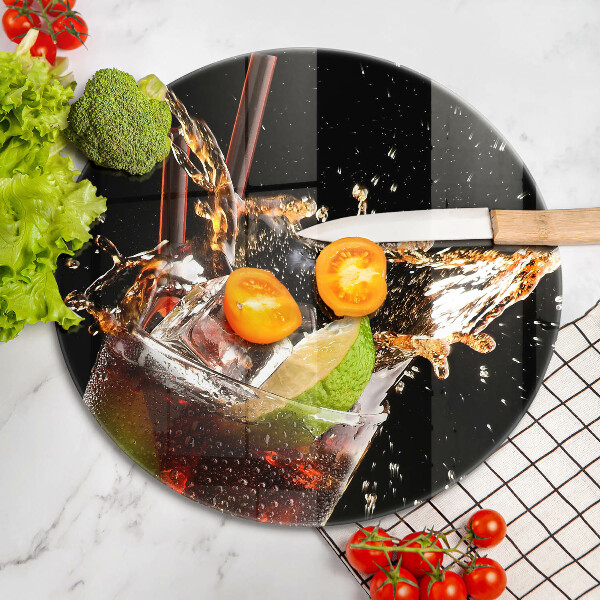 De vidrio templado Beber con hielo